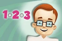 1+2=3 είναι ένα απλό παιχνίδι μαθηματικών για