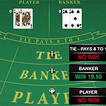 Απολαύστε αυτό το κομψό παιχνίδι μπακαρά