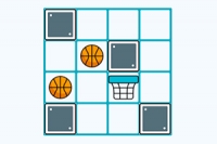 Basket Goal είναι ένα παζλ παιχνίδι με απλούς