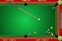 Επίλεξε το παιχνίδι 8-ball ή Straight Pool, βάλτε τις