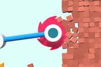 Παιχνίδι Bucket Crusher: Χρησιμοποιήστε πριόνι