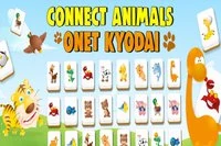 Στο παιχνίδι CONNECT ANIMALS ONET KYODAI, στόχος σου