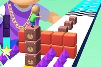 Cube Surfer είναι ένα διασκεδαστικό 3D παιχνίδι