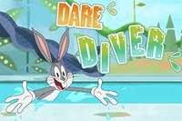 Bugs Bunny πηδάει στην πισίνα