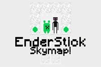 Ο Ender stickman πρέπει να επιβιώσει στο λευκό