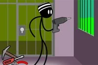 Βοήθησε τον stickman κρατούμενο να αποδράσει