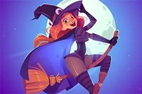 Παίξετε το παιχνίδι Flappy Witch και κάντε tap για