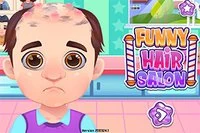 Παίξε Funny Hair Salon και βοήθησε τον καραφλό