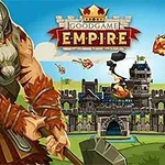 Goodgame Empire Βίκινγκ με τσεκούρι μπροστά από μεσαιωνικό κάστρο σε επίθεση με φλεγόμενα βλήματα