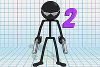 Στο Gun Fu, είσαι ένας stickman περικυκλωμένος από εχθρούς