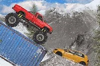 Παίξε το παιχνίδι οδήγησης Monster Truck, Hard Wheels