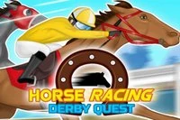 Στο παιχνίδι Horse Racing Derby Quest, αγωνίζεσαι ως