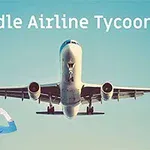 Αεροπλάνο σε πτήση με φόντο τον ουρανό και αεροσυνοδός που χαιρετά