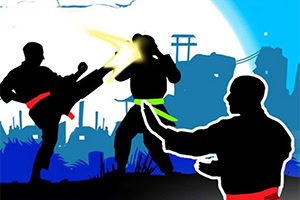 Karate Fighter: Real battles