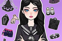 Δημιούργησε μαγικές εμφανίσεις στο Magical Diary: Paper Dress Up