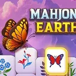 Πολύχρωμη πεταλούδα και διακοσμημένα πλακίδια με σχέδια πεταλούδων και λουλουδιών