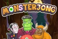 Παιχνίδι Mahjong Solitaire με πολλά τέρατα για το Halloween