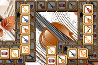 Παιχνίδι mahjong solitaire γεμάτο μουσική