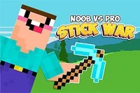 Noob vs Pro: Stick War είναι ένα 2D παιχνίδι
