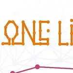 Η εικόνα δείχνει τον τίτλο ONE LINE γραμμένο με πορτοκαλί γραμμές που συνδέονται με κουκκίδες, πάνω από ένα φόντο με διασυνδεδεμένες γραμμές