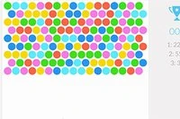 Παιχνίδι Bubble Shooter με μινιμαλιστικό
