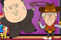 Το παιχνίδι Poke the President είναι η ιδανική