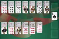 Μετακινήστε όλες τις κάρτες στα θεμέλια