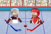 Puppet Hockey Battle είναι ένα φοβερό παιχνίδι χόκεϊ