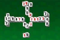 Παιχνίδι Pyramid Solitaire με πλακίδια Mahjong