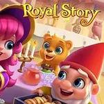 Royal Story Μια χαρούμενη μάγισσα μαγειρεύει με έναν νάνο δίπλα σε μια αρκούδα σε μια χαρούμενη κουζίνα