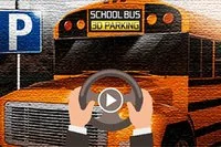School Bus 3D Parking είναι ένα παιχνίδι στάθμευσης