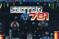 Μάχες σε 3 κόσμους του Sector 781, ένα pixel art