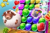 Join the little sheep on its world adventure in this fun Match3 game!