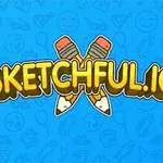 Κίτρινη επιγραφή με τη λέξη SKETCHFUL