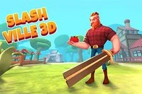 Κόψε και τεμάχισε στο Slashville 3D