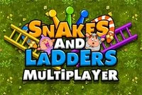 Snake και Σκάλες: Πολλαπλών παικτών HTML5