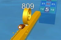 Spiral Roll είναι ένα χαλαρωτικό 3D παιχνίδι
