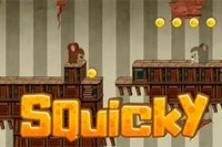 Το Squicky είναι ένα HTML5 Παιχνίδι Πλατφόρμας