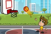 Στο γήπεδο στο Street Dunk