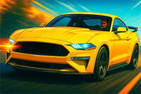 Αγώνας με 6 βελτιωμένα αυτοκίνητα σε 3 αυτοκινητόδρομους με ασφάλεια!