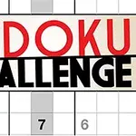 Το κείμενο SUDOKU CHALLENGE εμφανίζεται πάνω από ένα τμήμα γρίφου Sudoku με τους αριθμούς 3, 7 και 6