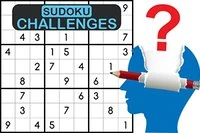 Προκλήσεις Sudoku είναι ένα λογικό παζλ