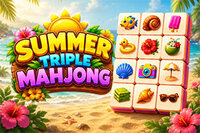 Ταιριάξτε καλοκαιρινά τρίο Mahjong