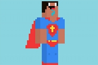 Πρέπει να βοηθήσεις τον supernoob να μαζέψει