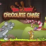 Tom and Jerry: Chocolate Chase Γάτος και ποντίκι κυνηγιούνται σε σοκολατένιο τοπίο με γλειφιτζούρια και καραμέλες