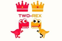 Πολύχρωμο παιχνίδι T-Rex με επιλογή για δύο