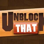 Ξύλινη πινακίδα με τις λέξεις UNBLOCK THAT σε έντονα γράμματα